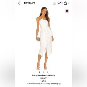 Revolve Elliatt Reception Dress